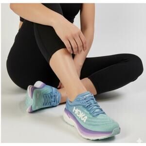 Hoka Bondi 8 Sneakers Airy Blue Sunlit Ocean Size 11 B Running Comfort Shoes